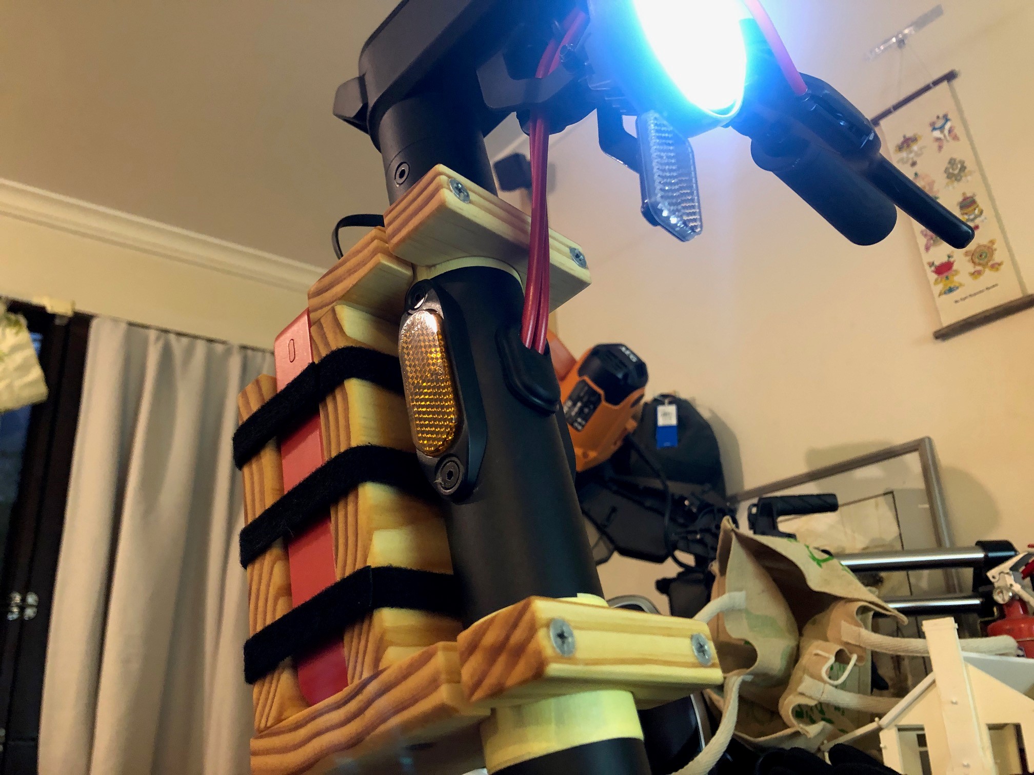 Scooter Battery Holder 1